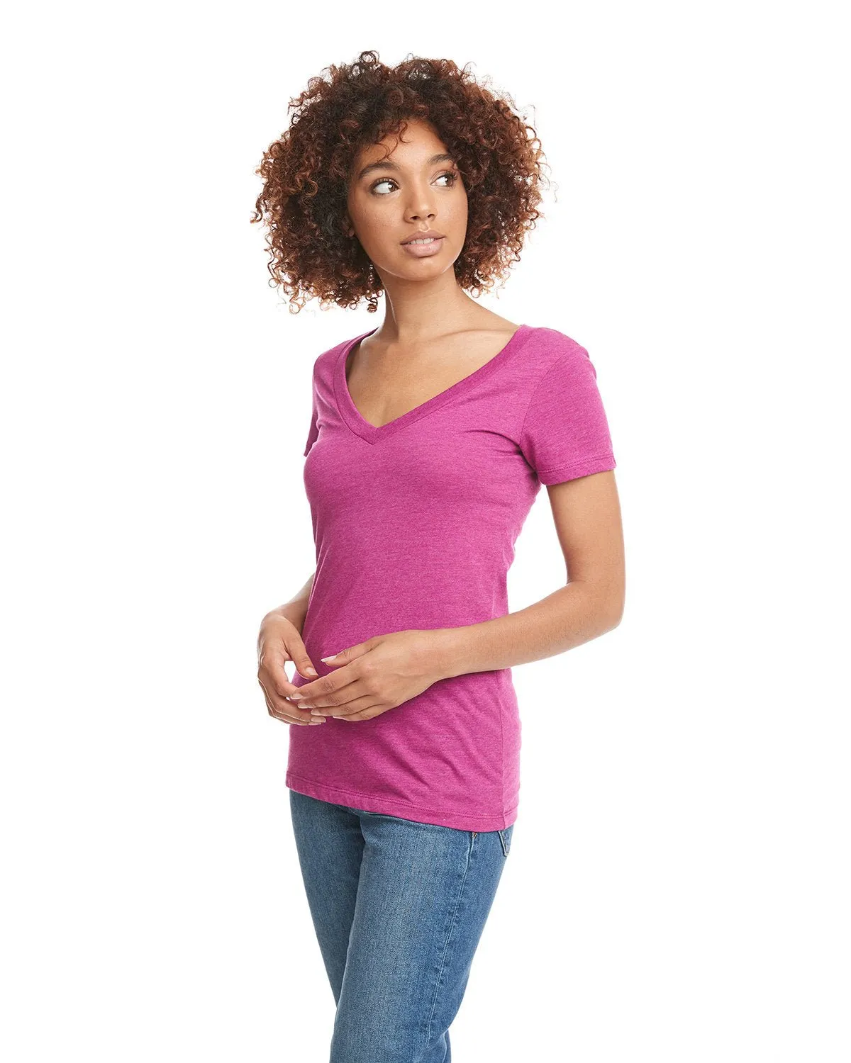 6640-Next Level Apparel-RASPBERRY