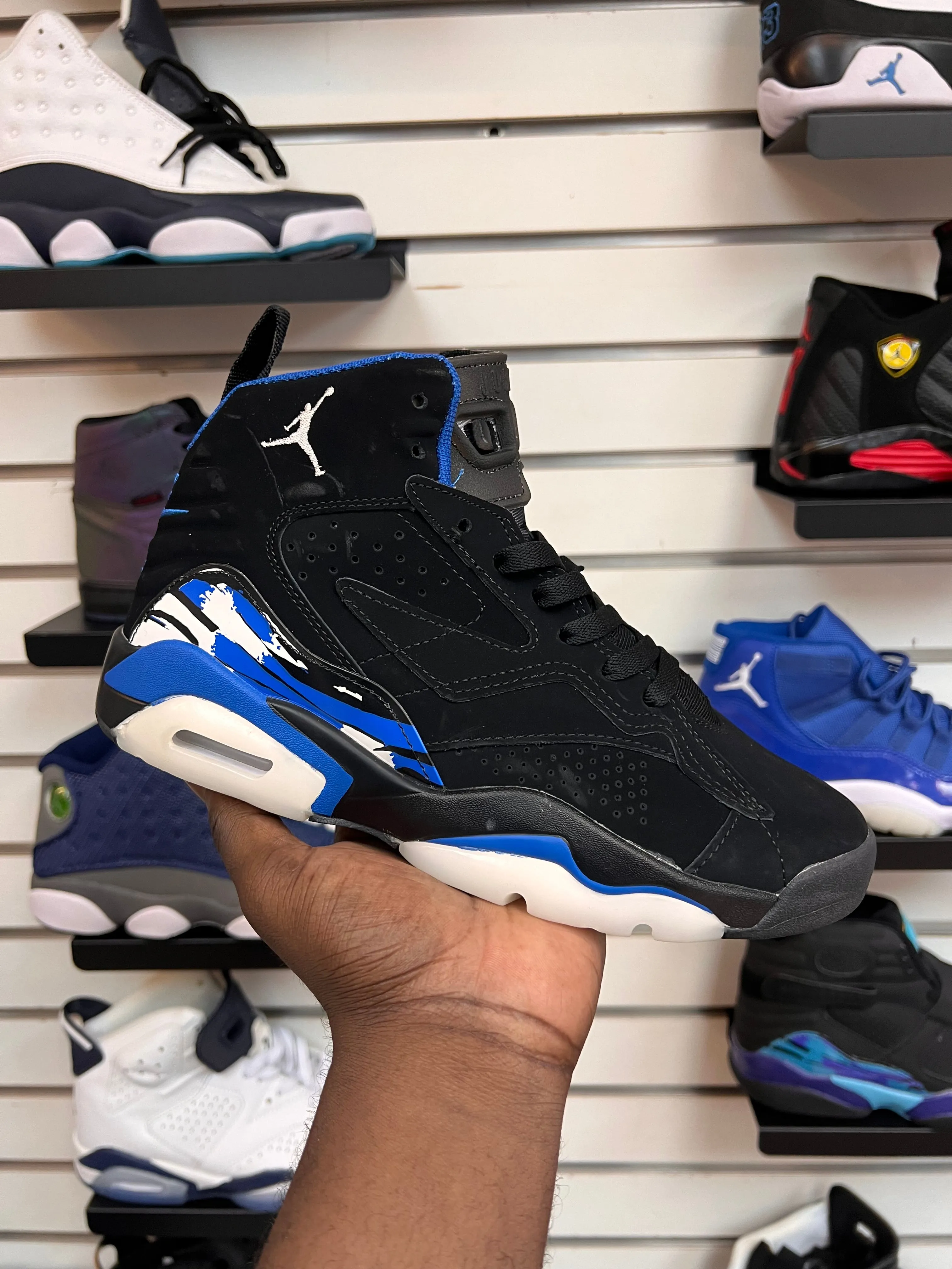 Air Jordan Retro 6 - Blue Splash Edition