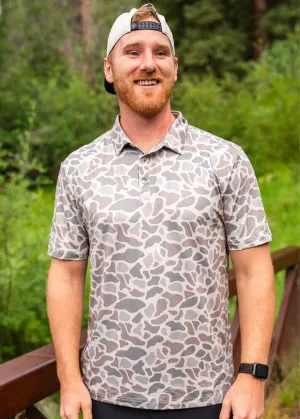 Burlebo Performance Polo-Classic Deer Camo