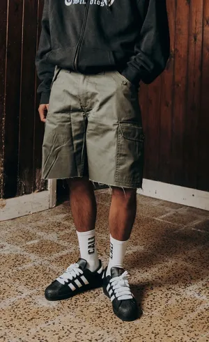 Cargo Shorts - Olive Green