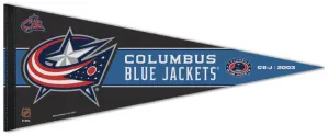 Columbus Blue Jackets "CBJ 2003" NHL Reverse-Retro 2022-23 Premium Felt Collector's Pennant - Wincraft