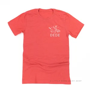 DEDE - Bouquet - Pocket Size ﻿- Unisex Tee