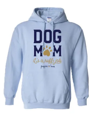 DOG MOM, ADULT HOODIE