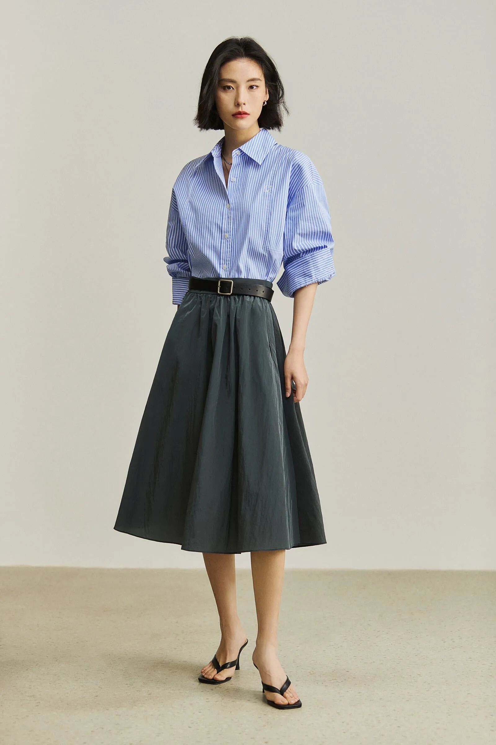 LILY Water-Repellent A-line Skirt