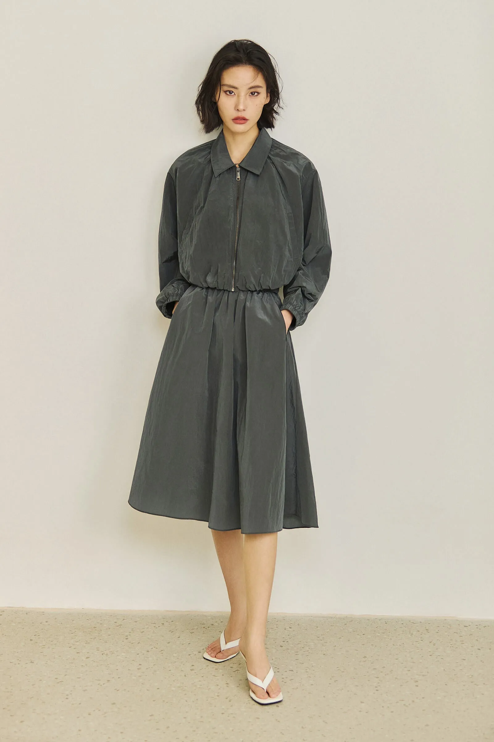 LILY Water-Repellent A-line Skirt