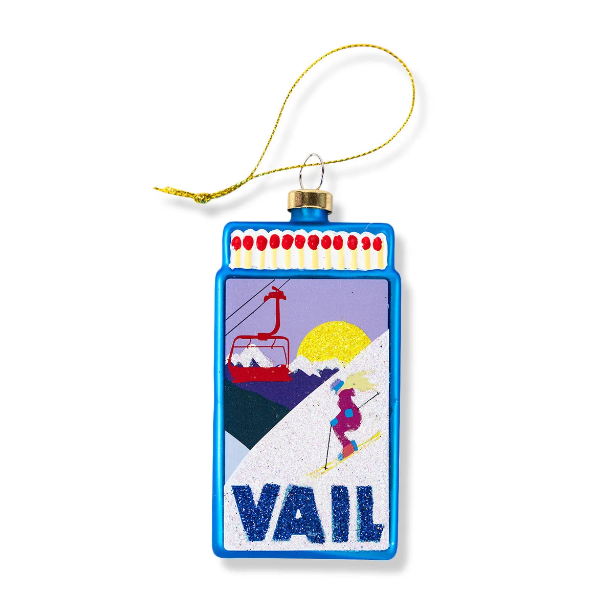 Matchbook Ornament - Vail