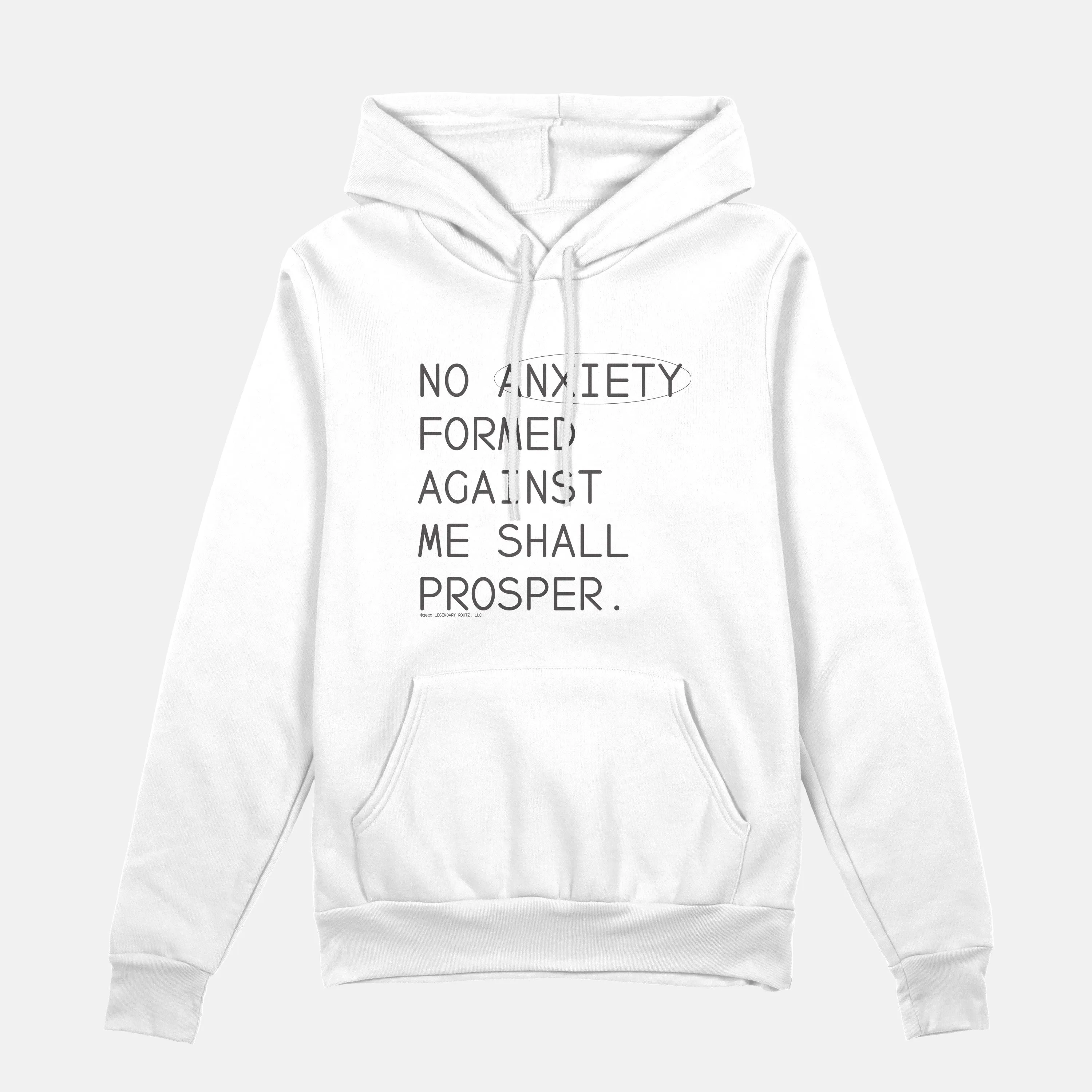 No Anxiety Formed Against Me Shall Prosper  | Hoodie