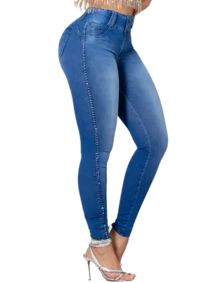 Pit Bull Jeans Women's High Waisted Jeans Pants With Butt Lift 62553