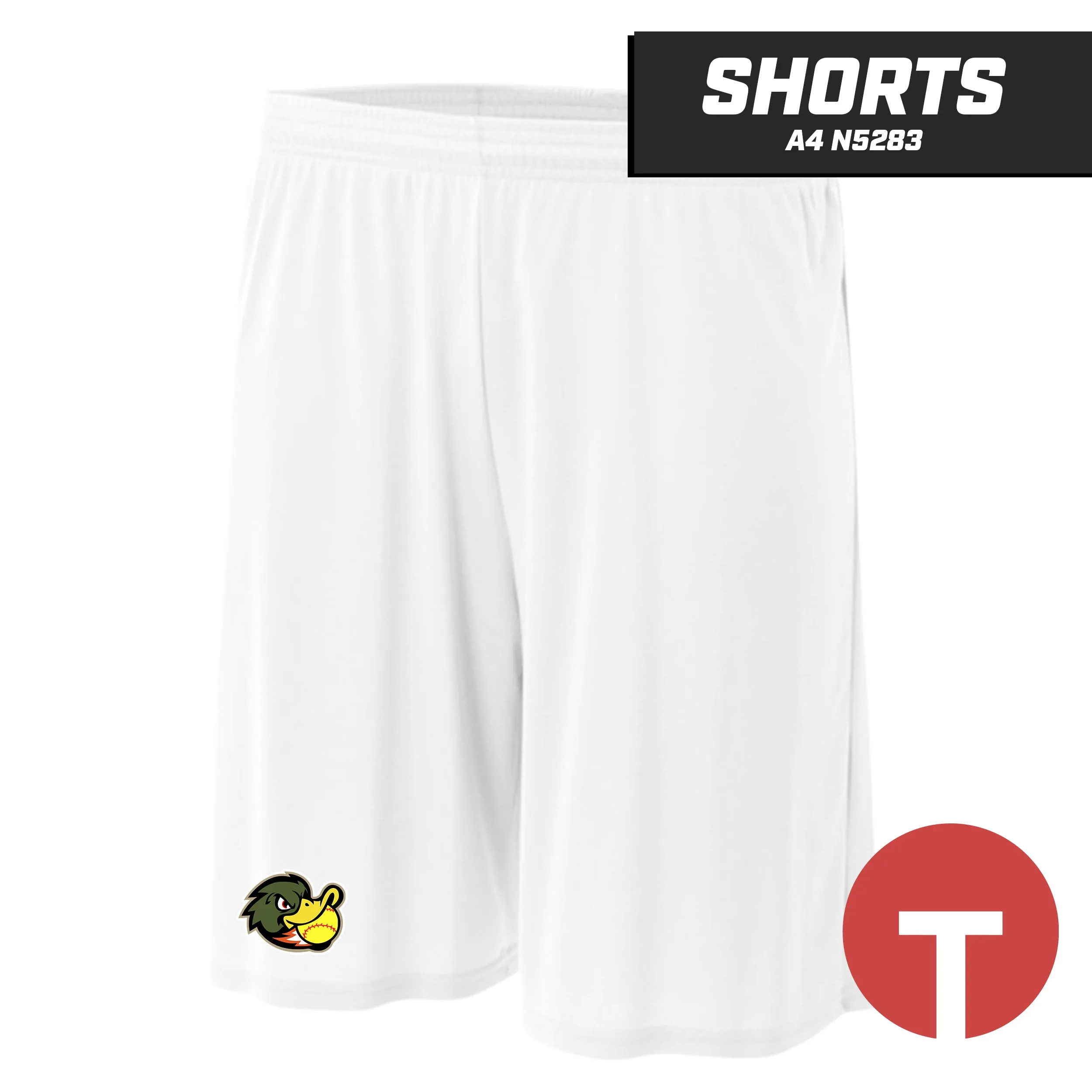 Quackers Softball - Short A4 Apparel N5283