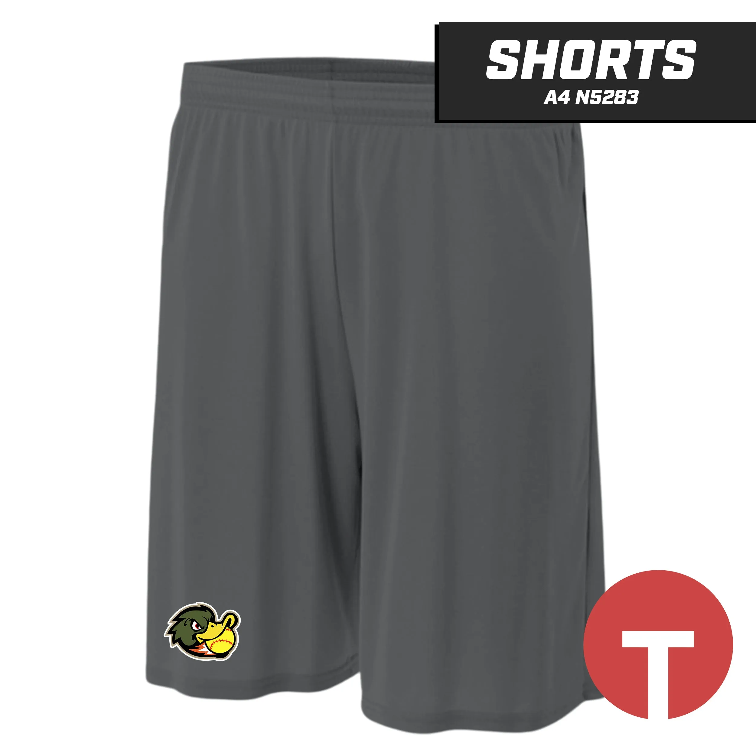 Quackers Softball - Short A4 Apparel N5283