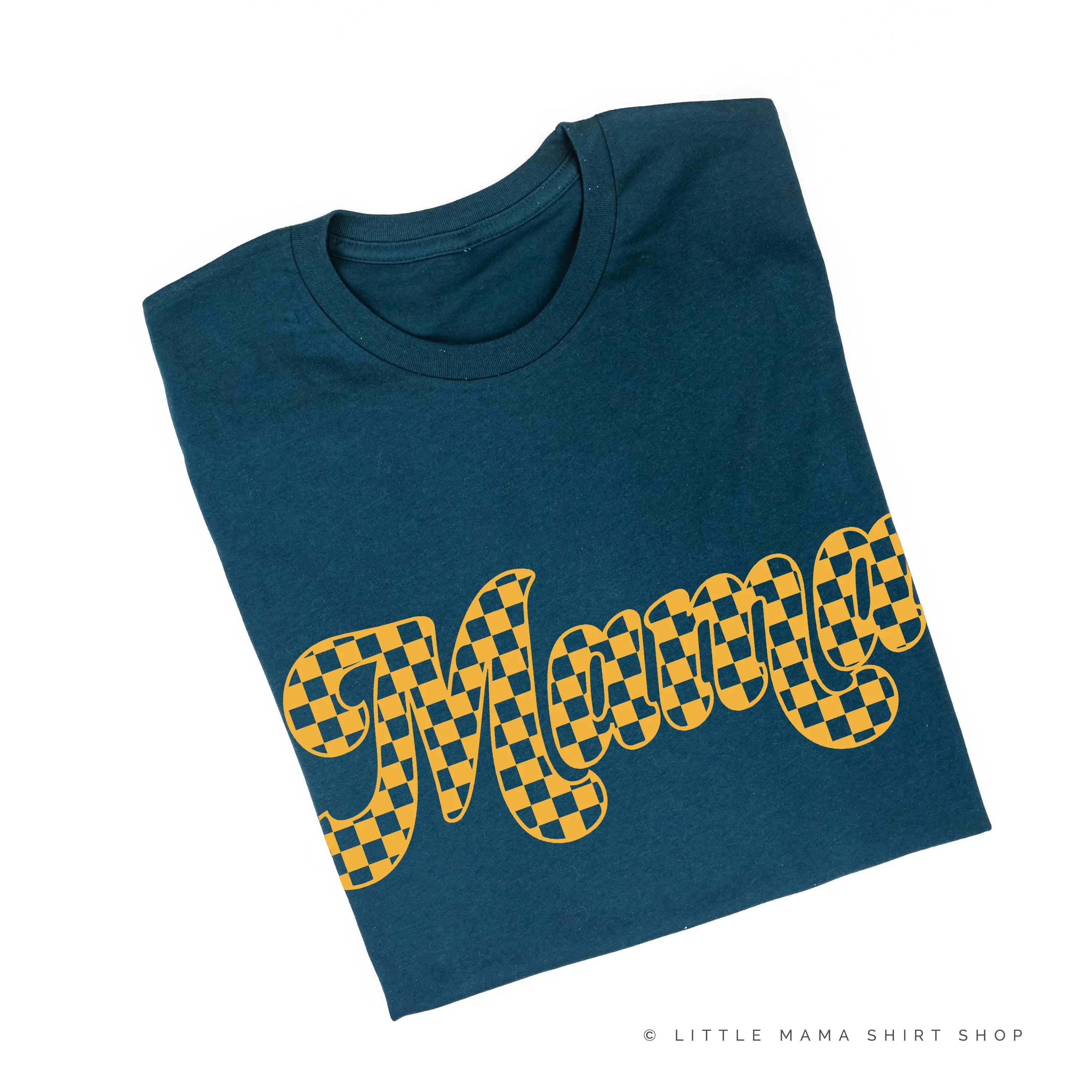 RETRO CHECKERS - MAMA - Unisex Tee