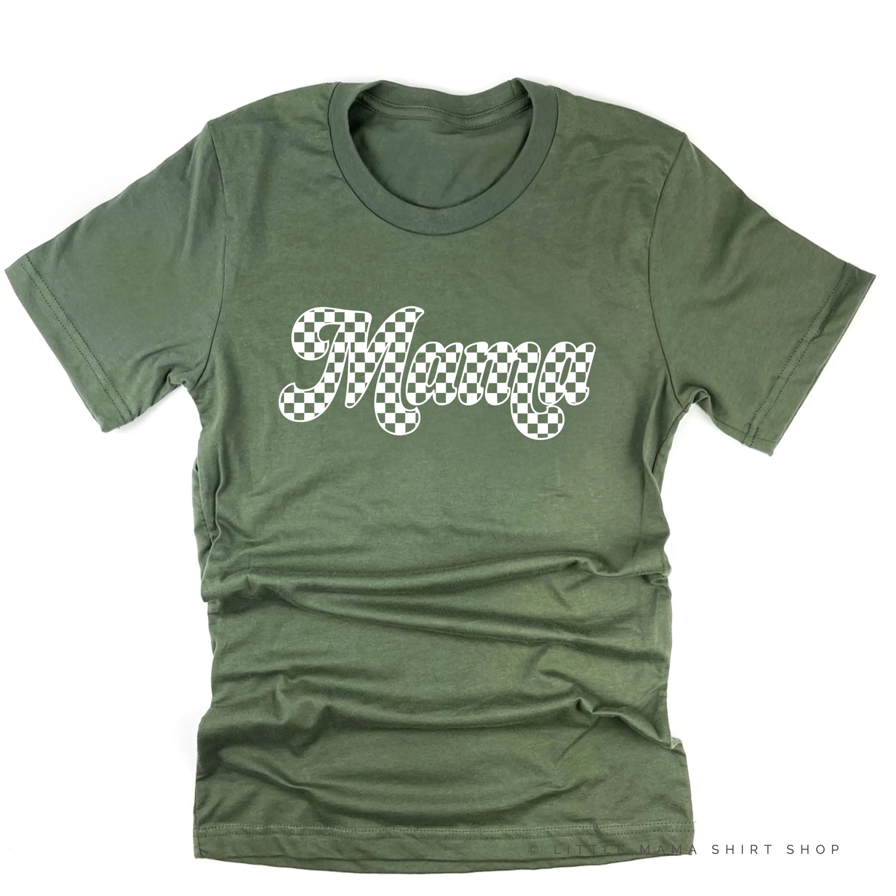 RETRO CHECKERS - MAMA - Unisex Tee