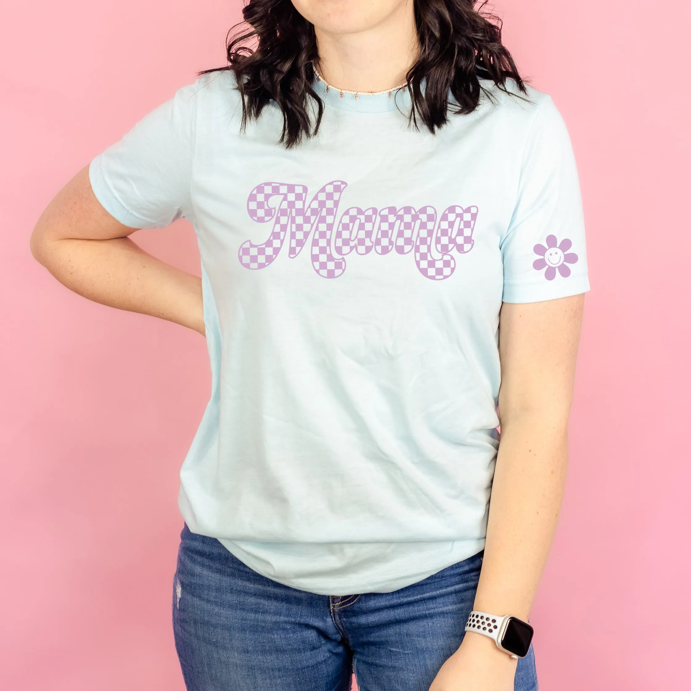 RETRO CHECKERS - MAMA - Unisex Tee