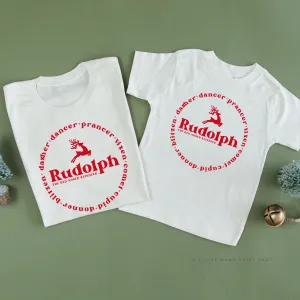 Rudolph   Friends - Set of 2 Unisex Tees